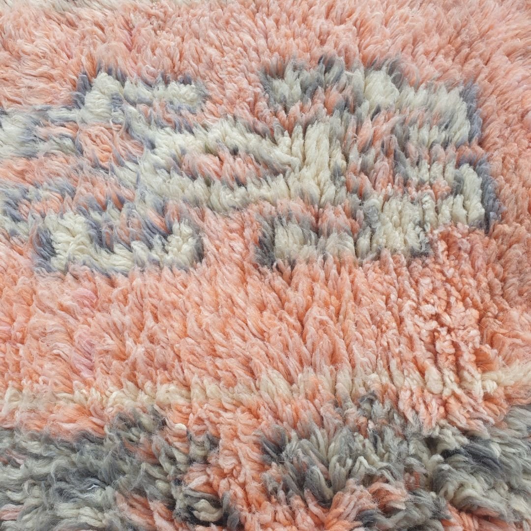 Sarha Runner | Luxurious Moroccan Beni Mrirt Runner Rug Ultra Soft and Thick | Colorful Hallway Runner | 2'85x14'86 Ft | 87x453 cm - OunizZ