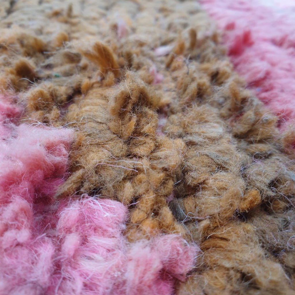 Cinita - MOROCCAN BOUJAAD RUG | Berber Colorful Area Rug for living room Handmade Authentic Wool | 10x6 Ft | 305x181 cm - OunizZ