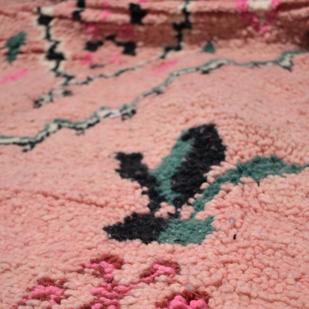 CUSTOMIZED BELDIA | 8x6 Ft | 2,5x1,8 m | Moroccan VINTAGE STYLE Colorful Rug | 100% wool handmade - OunizZ