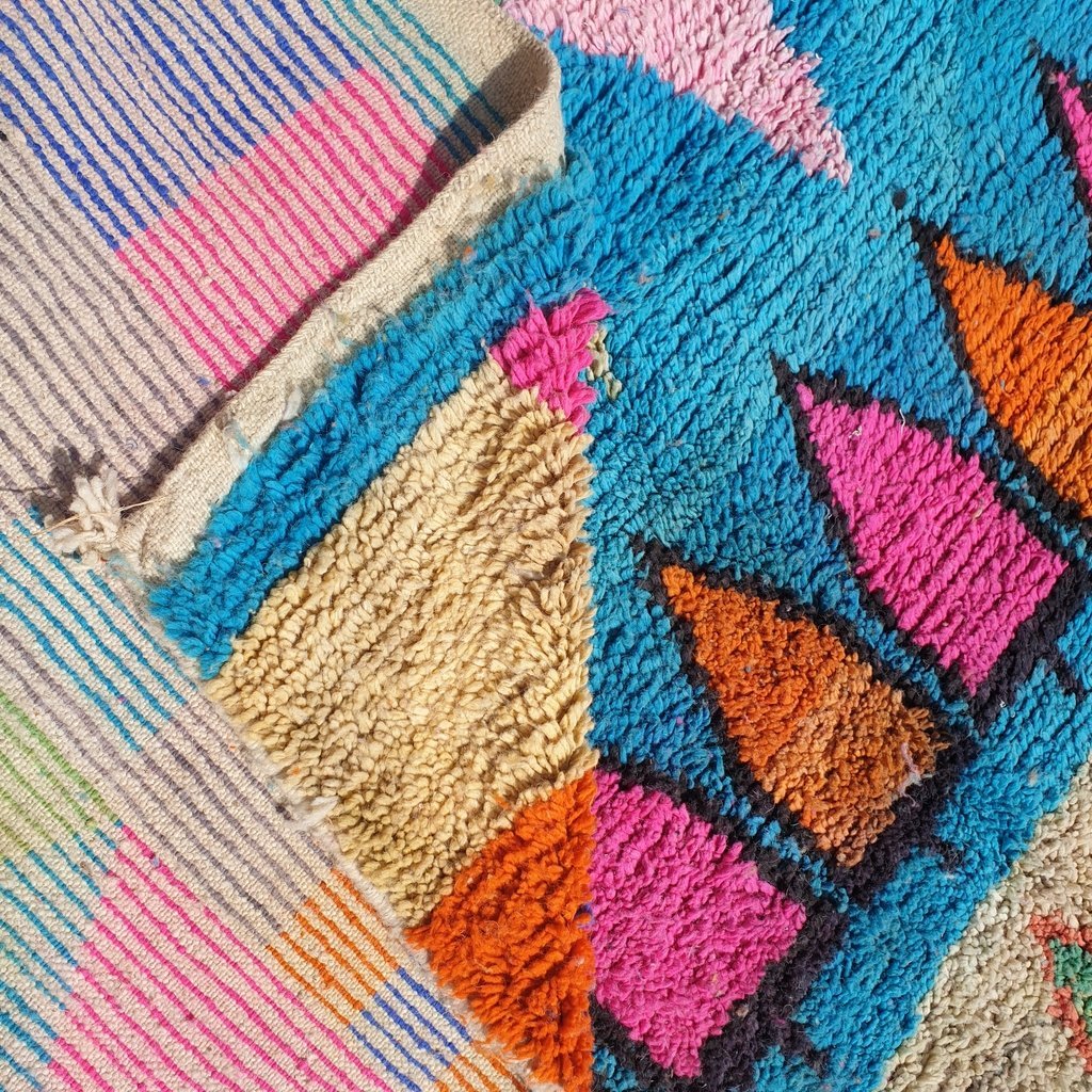 DIDI | 10x6'5 Ft | 3x2 m | Moroccan Colorful Rug | 100% wool handmade - OunizZ