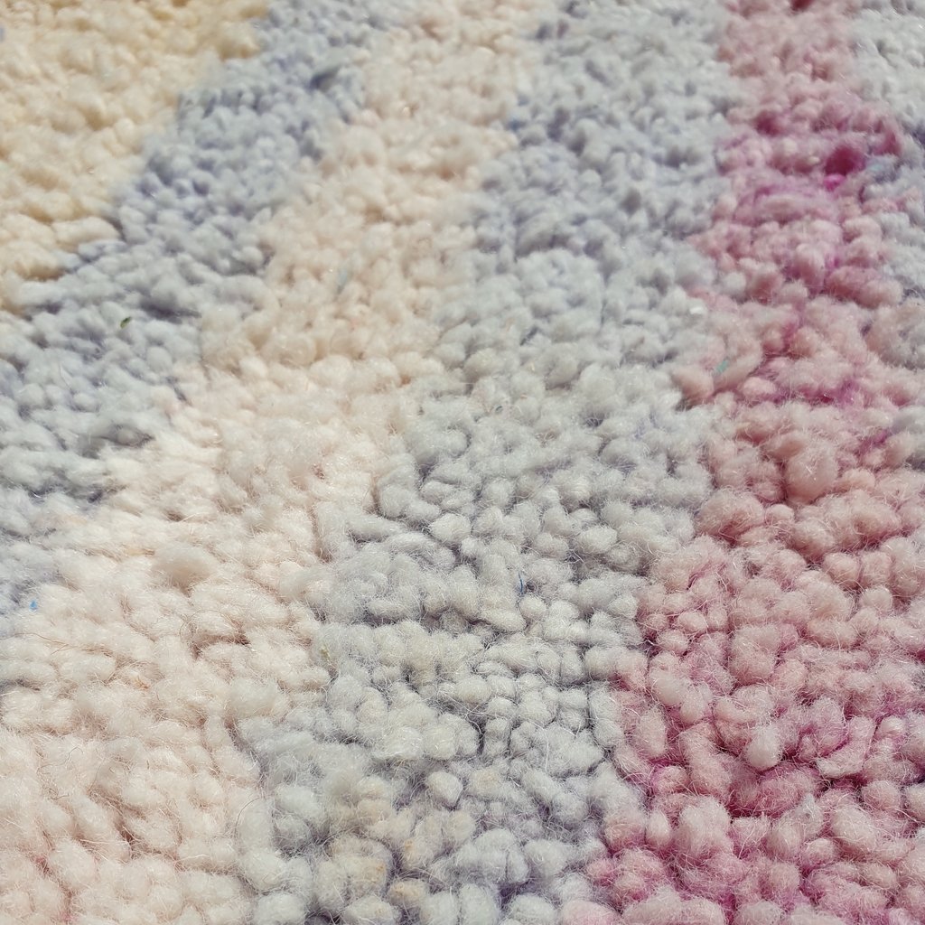 FEGGAL | 8x5 Ft | 2,5x1,5 m | Moroccan Colorful Rug | 100% wool handmade - OunizZ