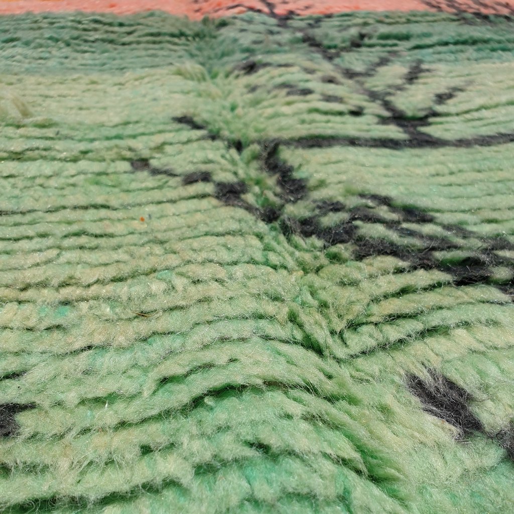 LAJAB | 6'1x4'9 Ft | 186x150 cm | Moroccan Colorful Rug | 100% wool handmade - OunizZ