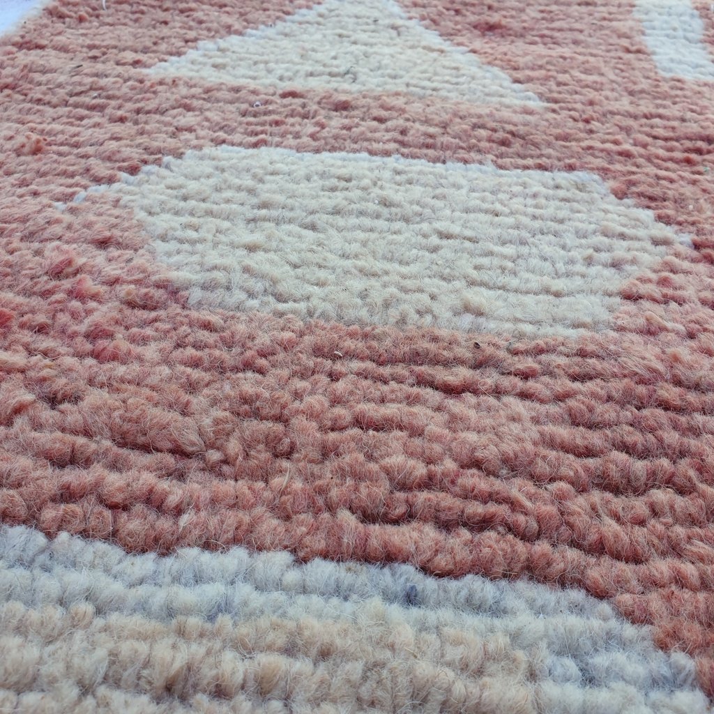 MARET Runner | 11'3x2'3 Ft | 3,45x0,71 m | Moroccan Colorful Rug | 100% wool handmade - OunizZ