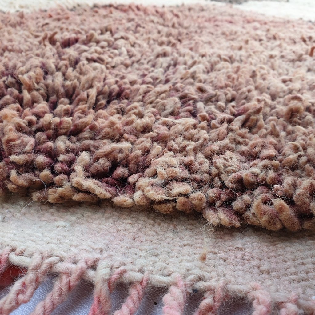 MOROCCAN BOUJAAD RUG | Moroccan Berber Rug | Colorful Rug Moroccan Carpet | Authentic Handmade Berber Bedroom Rug | 10'4x6 Ft | 317x181 cm - OunizZ