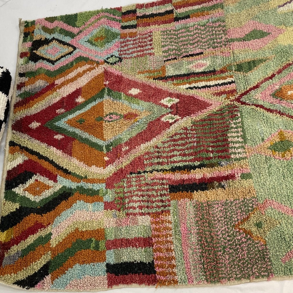 Moroccan Rug Boujaad | 9'7x6'4 Ft | 3x2 m | RAHBA | 100% wool handmade - OunizZ