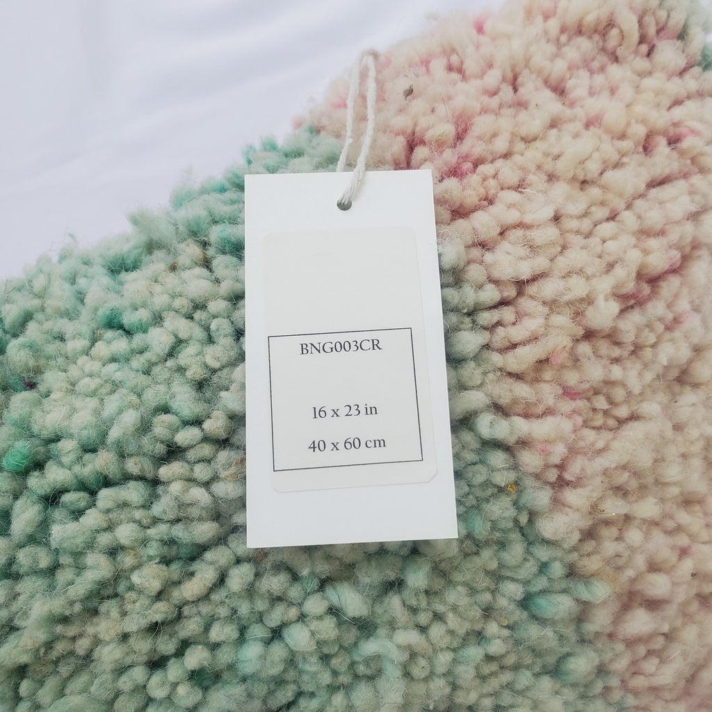 Moroccan Rug Cushion Covers - Moroccan Rug Pillow - Handmade Moroccan rug Pillow Cover - Wool cushion covers - Moroccan handmade pillow cover - OunizZ