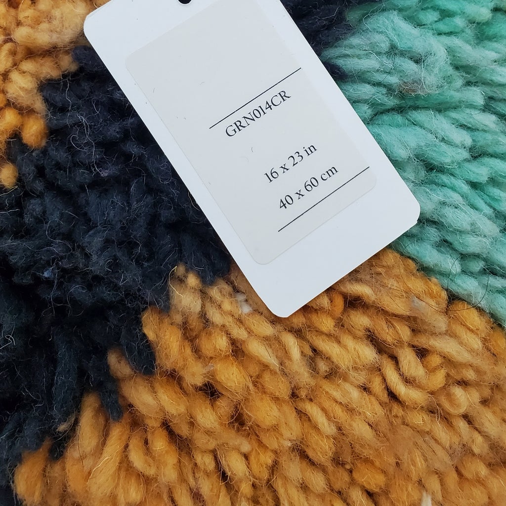 Moroccan Rug Cushion Covers - Moroccan Rug Pillow - Handmade Moroccan rug Pillow Cover - Wool cushion covers - Moroccan handmade pillow cover - OunizZ