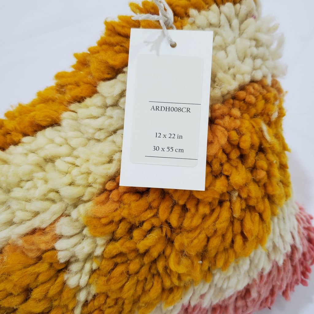 Moroccan Rug Cushion Covers - Moroccan Rug Pillow - Handmade Moroccan rug Pillow Cover - Wool cushion covers - Moroccan handmade pillow cover - OunizZ