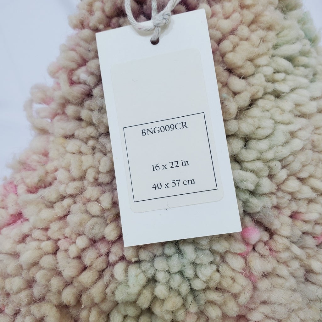 Moroccan Rug Cushion Covers - Moroccan Rug Pillow - Handmade Moroccan rug Pillow Cover - Wool cushion covers - Moroccan handmade pillow cover - OunizZ