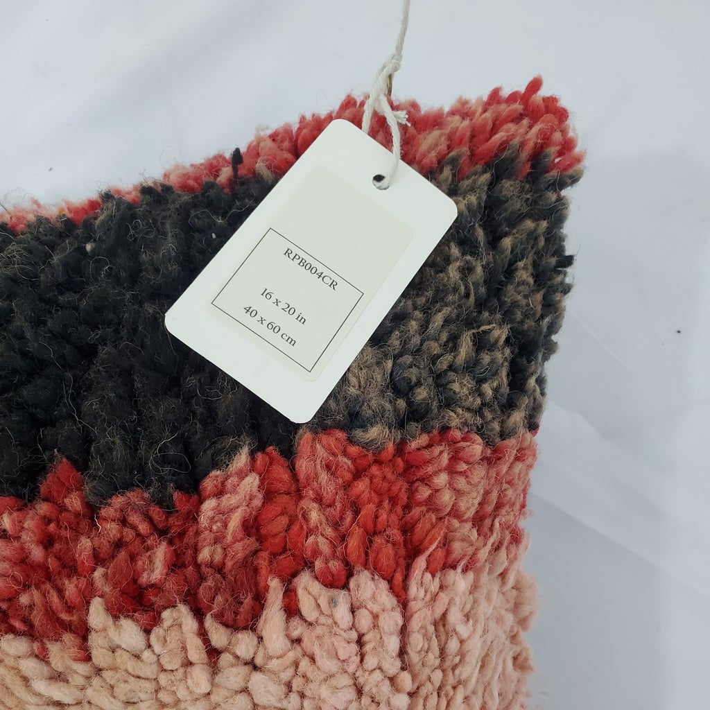 Moroccan Rug Cushion Covers - Moroccan Rug Pillow - Handmade Moroccan rug Pillow Cover - Wool cushion covers - Moroccan handmade pillow cover - OunizZ