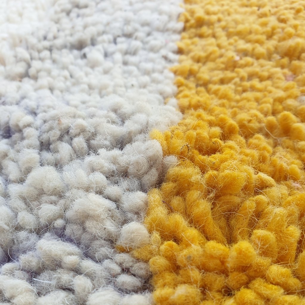 MOSSK | 9'5x6'7 Ft | 290x205 cm | Moroccan Colorful Rug | 100% wool handmade - OunizZ