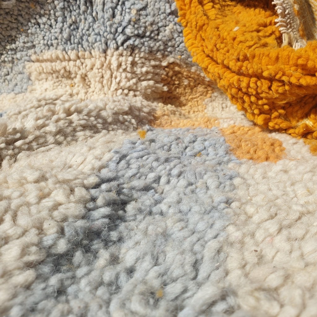 SIMASTI | 9'7x6'3 Ft | 3x2 m | Moroccan Colorful Rug | 100% wool handmade - OunizZ