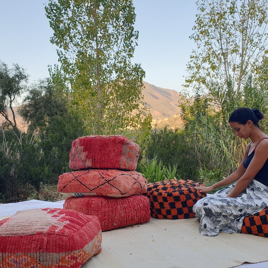 Floor Pillows - Moroccan Poufs - Floor cushions