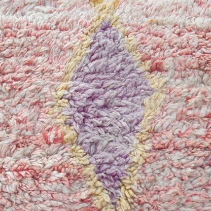 Bahani - Boujad Rug 6x10 Moroccan Handmade | Authentic Berber Living room & Bedroom Rug | 6'50x10'50 Ft | 198x320 cm - OunizZ