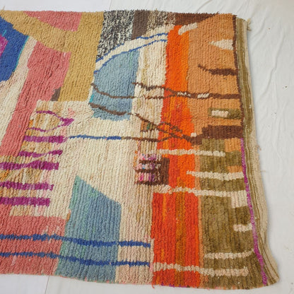 Darina - 6x10 Moroccan Rug - Vibrant Boujad Berber Abstract Multicolor Handwoven Carpet | 6'5"x10'3" Ft | 197x313 cm - OunizZ