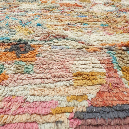 Fnaci | 9x12 Moroccan Rug - Large Colorful Boujad Berber Geometric Handwoven Carpet | 9'5"x12'4" Ft | 287x377 cm - OunizZ