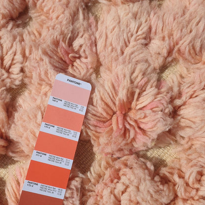 Hanna - 5x8 Soft Pink Moroccan Shag Rug - Luxury Beni Mrirt Wool Rug | 5'28x8'31 ft - 161x253 cm - OunizZ