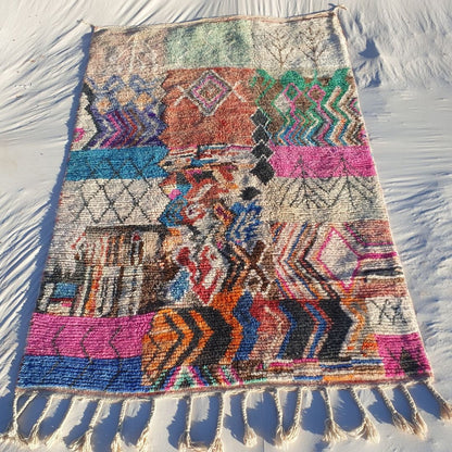 Lanora - Moroccan Rug Boujaad 6x10 Berber Handmade | 6'23x10'56 Ft | 190x322 cm - OunizZ