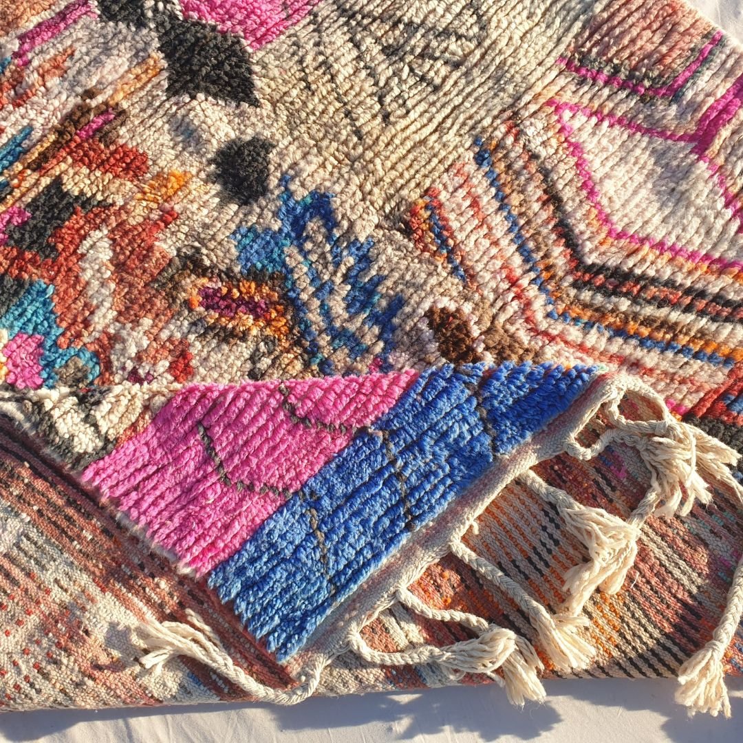 Lanora - Moroccan Rug Boujaad 6x10 Berber Handmade | 6'23x10'56 Ft | 190x322 cm - OunizZ