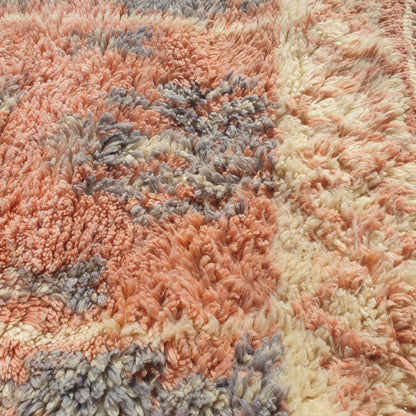 Sarha Runner | Luxueux marocain beni mertr runner tapis ultra doux et épais | Couloir coloré | 2'76x10'83 ft | 84x330 cm