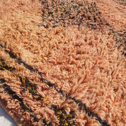 Warda - Luxurious Beni Mrirt 6x9 Moroccan Rug Ultra Soft & Thick | Berber Handmade Wool Carpet | 6'82x9'68 Ft | 208x295 cm - OunizZ