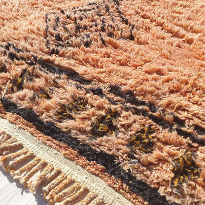 Warda - Luxurious Beni Mrirt 6x9 Moroccan Rug Ultra Soft & Thick | Berber Handmade Wool Carpet | 6'82x9'68 Ft | 208x295 cm - OunizZ