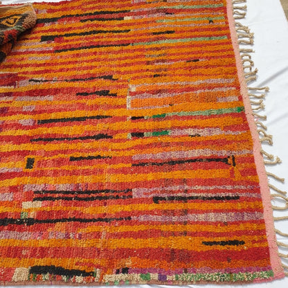 AFYA | 10'5x6'5 Ft | 3x2 m | Moroccan Colorful Rug | 100% wool handmade - OunizZ