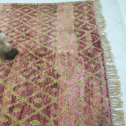 ALGODON | 9'5x8'6 Ft | 2,90x2,62 m | Moroccan Beni Mrirt Rug | 100% wool handmade - OunizZ