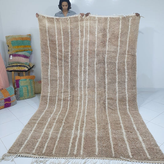 AZALEM | 10'5x6'4 Ft | 3,20x2,00 m | Moroccan Colorful Rug | 100% wool handmade - OunizZ