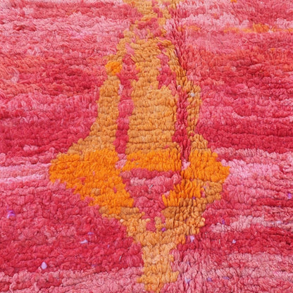 Brika - MOROCCAN RUG BOUJAD | Moroccan Berber Rug | Colorful Rug Moroccan Carpet | Authentic Handmade Berber Bedroom Rugs | 10'04x6'30 Ft | 306x192 cm - OunizZ