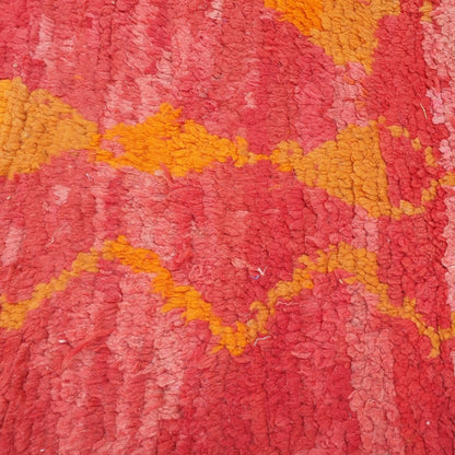 Brika - MOROCCAN RUG BOUJAD | Moroccan Berber Rug | Colorful Rug Moroccan Carpet | Authentic Handmade Berber Bedroom Rugs | 10'04x6'30 Ft | 306x192 cm - OunizZ