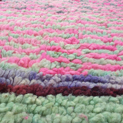 Ganya - Moroccan Rug Boujaad | Colorful Authentic Berber Handmade Bedroom Rug | 8'62x5'58 Ft | 2,63x1,70 m - OunizZ