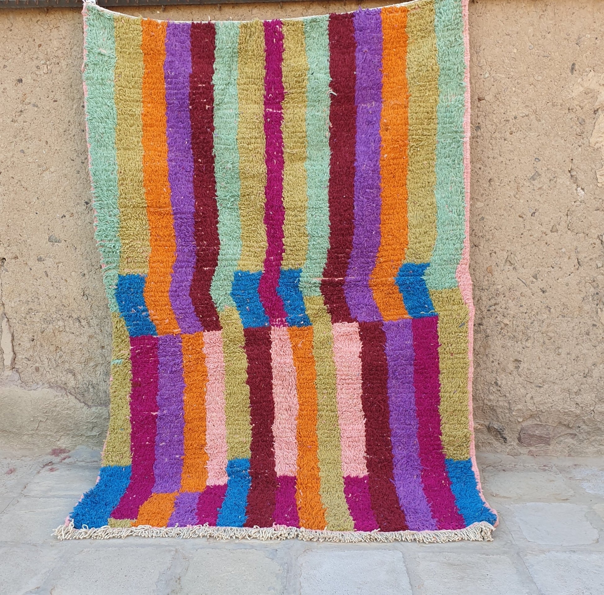 HEDDOU | Boujaad Rug | 100% wool handmade in Morocco - OunizZ