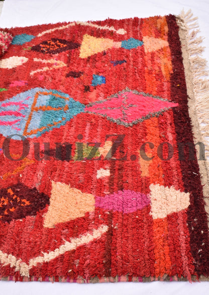 IMOUCHA | Boujaad Rug | 100% wool handmade in Morocco - OunizZ