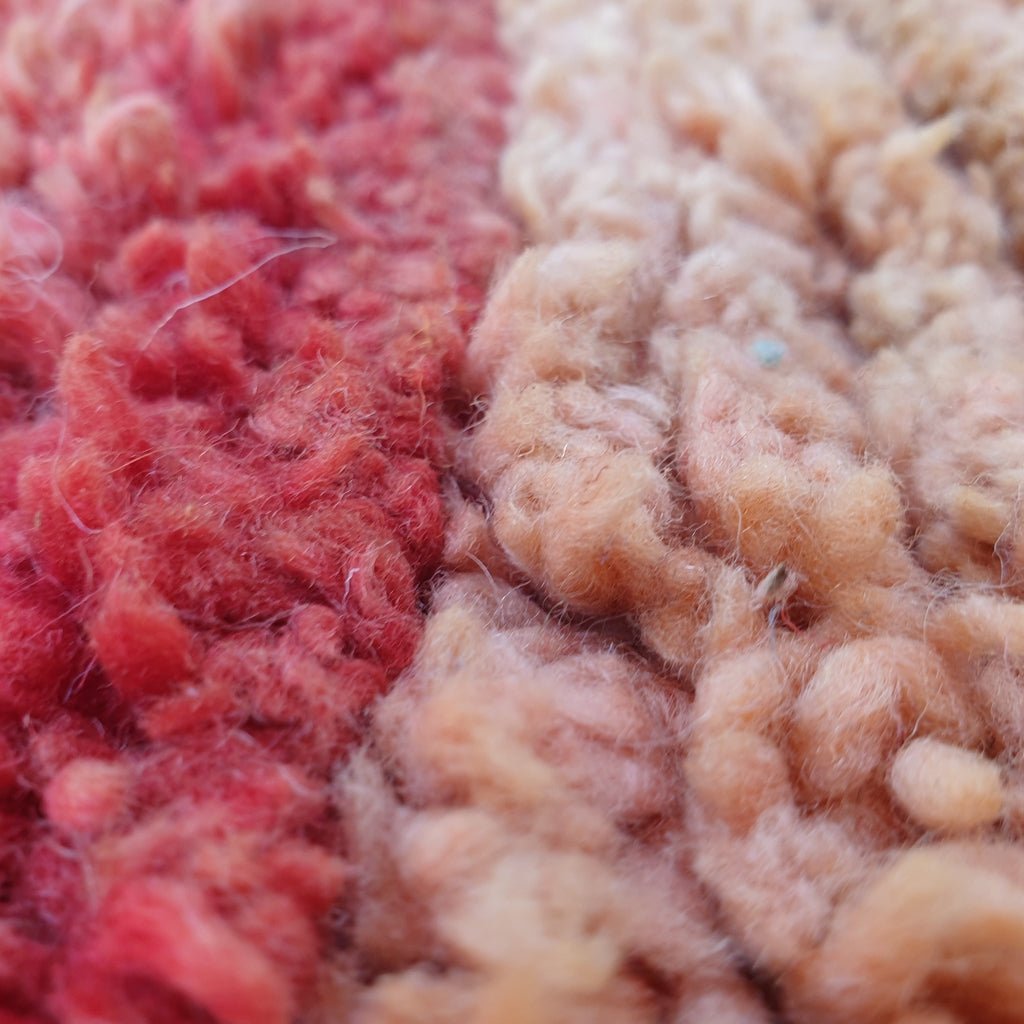 Jemidi - MOROCCAN BOUJAAD RUG | Berber Colorful Area Rug for living room Handmade Authentic Wool | 9'6x6'8 Ft | 293x208 cm - OunizZ