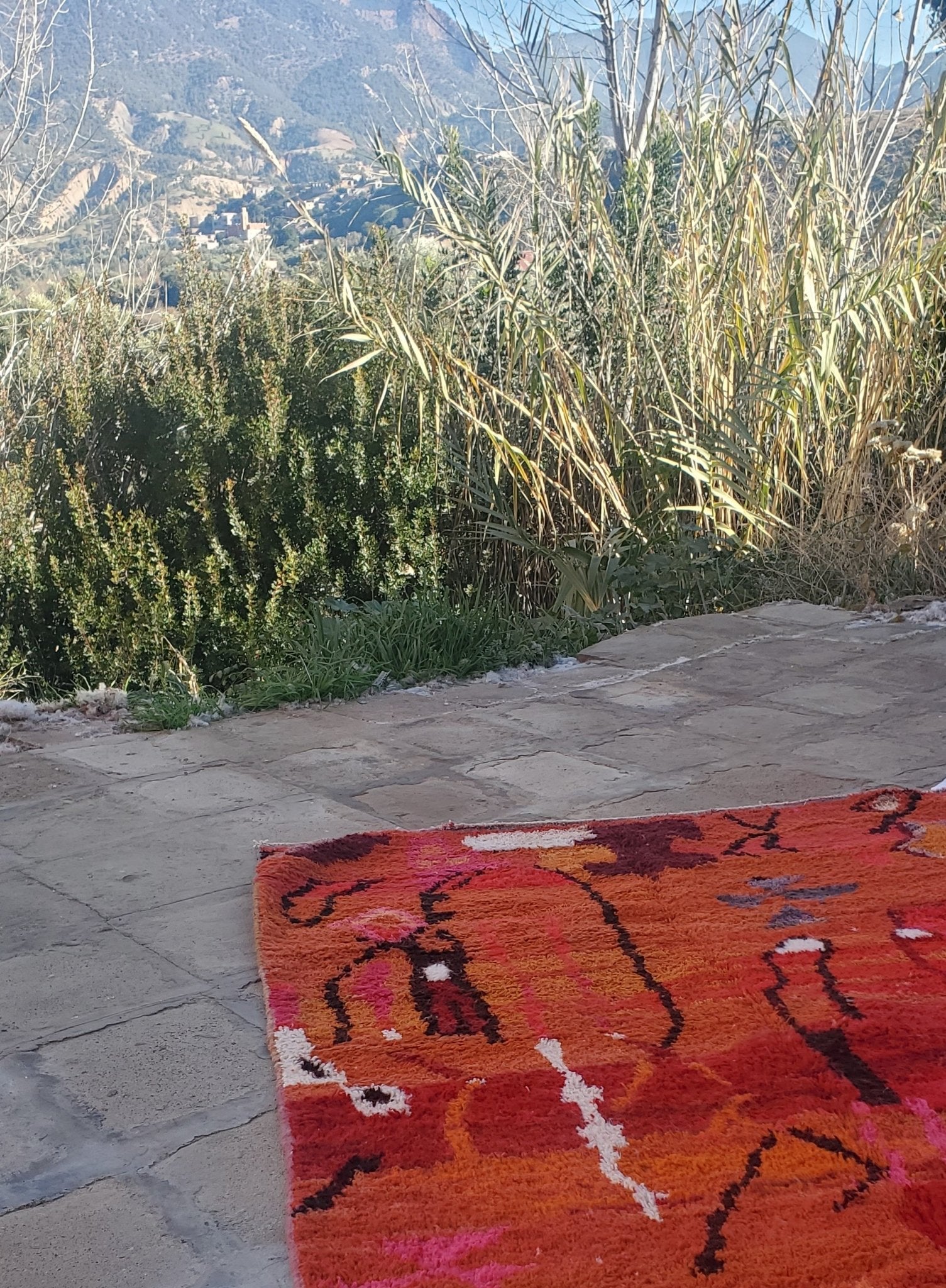 KSU | Boujaad Rug | 100% wool handmade in Morocco - OunizZ