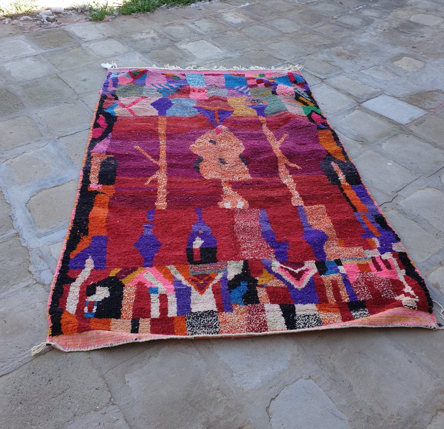 LUMSI | Boujaad Rug | 100% wool handmade in Morocco - OunizZ