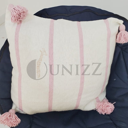 Moroccan Pom Pom Blankets + Cushions - OunizZ