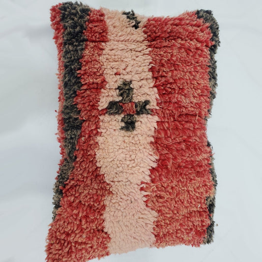 Moroccan Rug Cushion Covers - Moroccan Rug Pillow - Handmade Moroccan rug Pillow Cover - Wool cushion covers - Moroccan handmade pillow cover - OunizZ