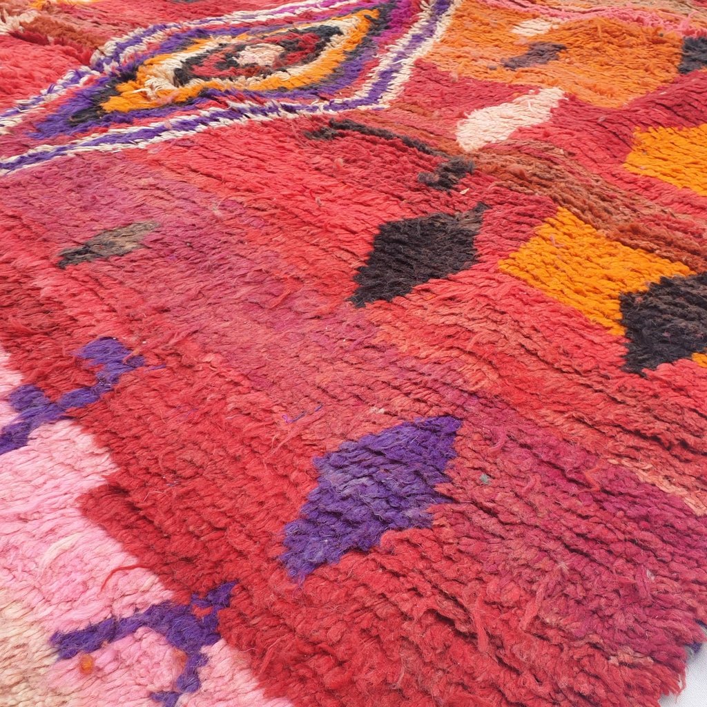 Nesaysa - MOROCCAN BOUJAAD RUG | Berber Colorful Area Rug for living room Handmade Authentic Wool | 10x6'56 Ft | 310x200 cm - OunizZ
