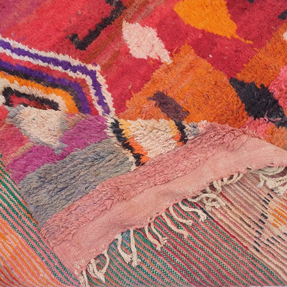 Nesaysa - MOROCCAN BOUJAAD RUG | Berber Colorful Area Rug for living room Handmade Authentic Wool | 10x6'56 Ft | 310x200 cm - OunizZ