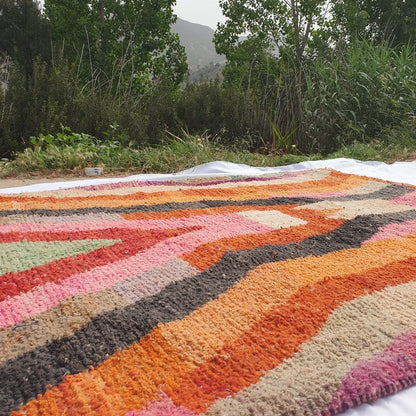 NUMADYA | 9'5x6'5 Ft | 3x2 m | Moroccan Colorful Rug | 100% wool handmade - OunizZ