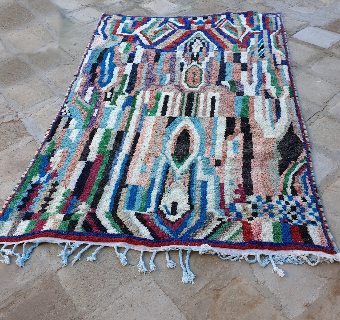 RAISAA | Boujaad Rug | 100% wool handmade in Morocco - OunizZ