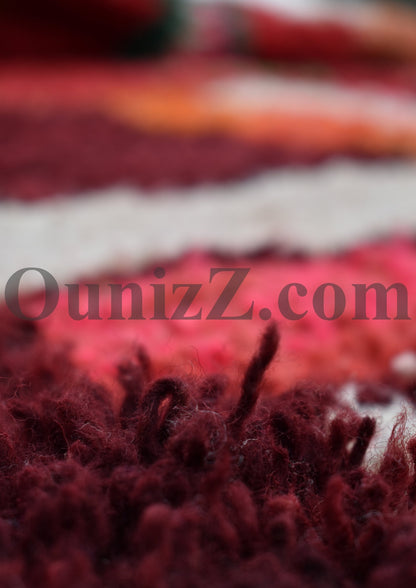 SOUSSIA | Boujaad Rug | 100% wool handmade in Morocco - OunizZ