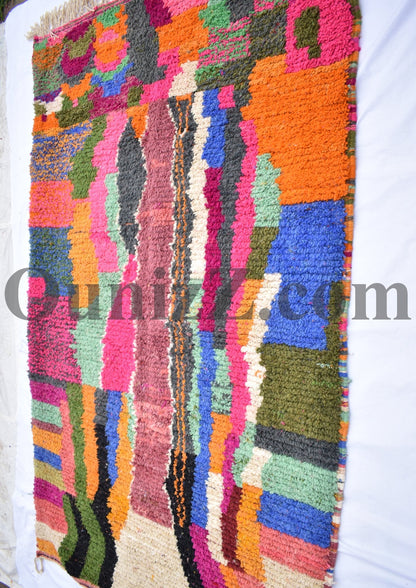 TAMOUDITE | Boujaad Rug | 100% wool handmade in Morocco - OunizZ