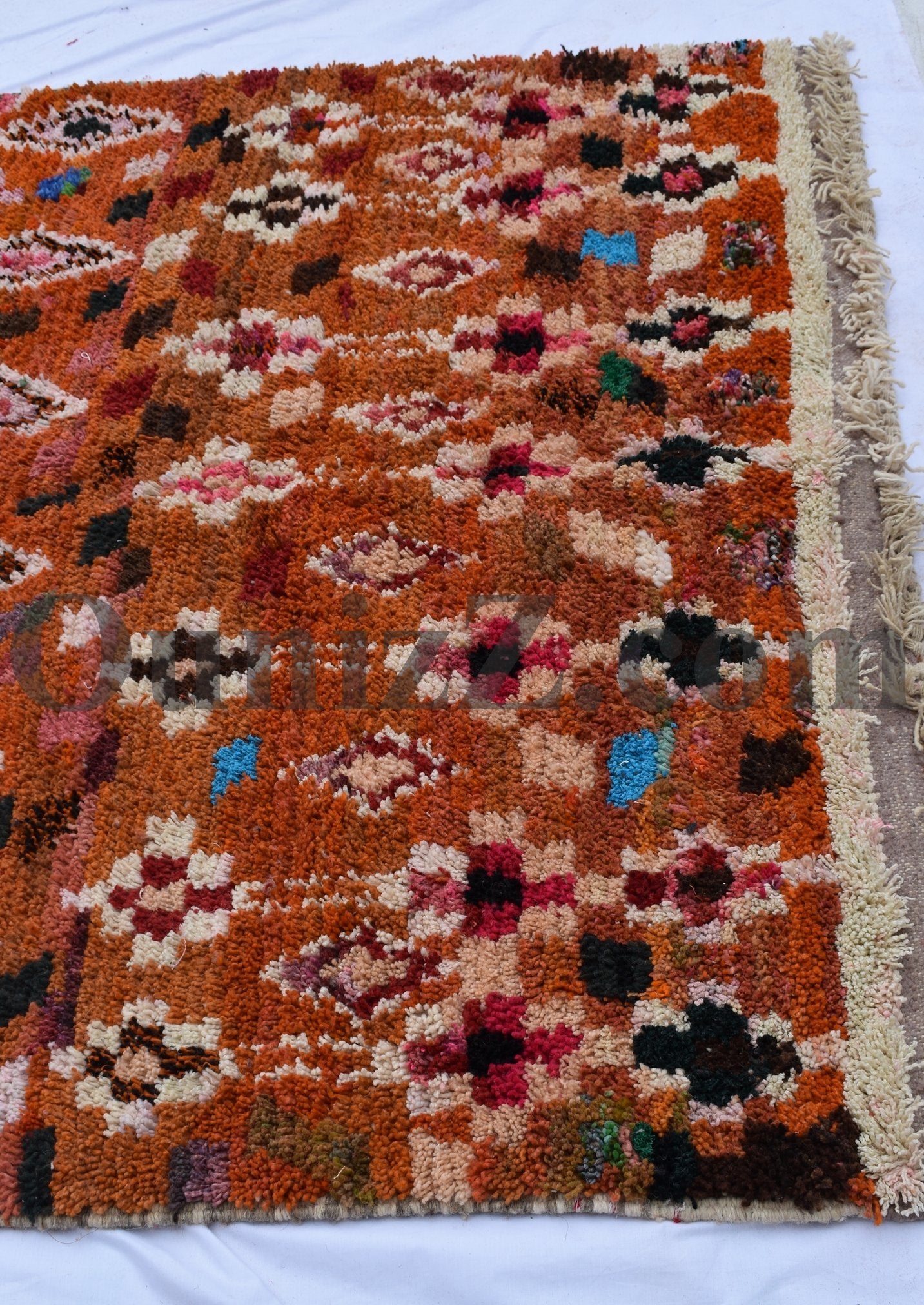 TIMZGUIDA | Boujaad Rug | 100% wool handmade in Morocco - OunizZ