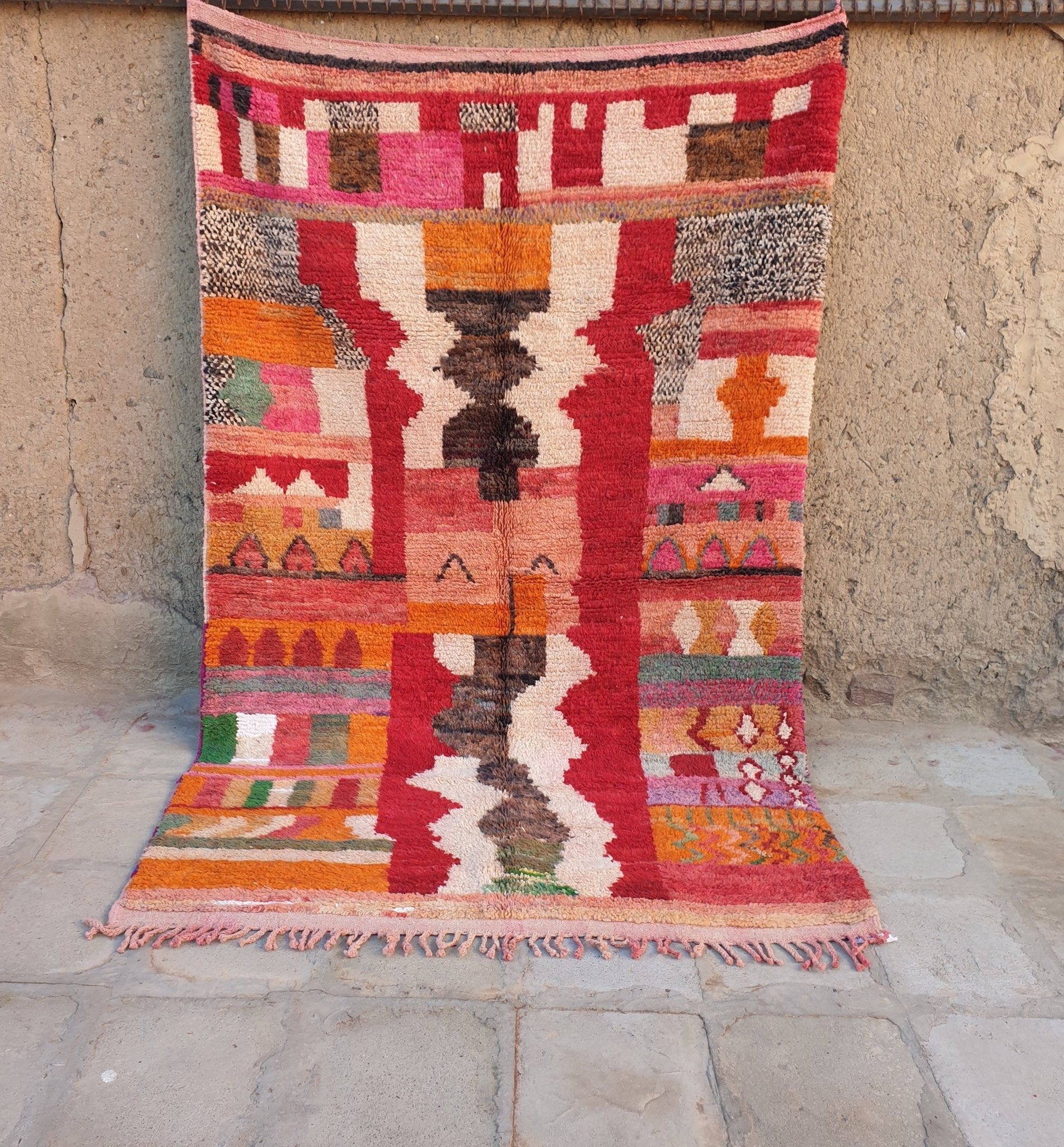 WANUDIN | Boujaad Rug | 100% wool handmade in Morocco - OunizZ