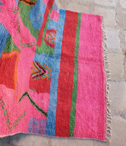 YILDA | Boujaad Rug | 100% wool handmade in Morocco - OunizZ