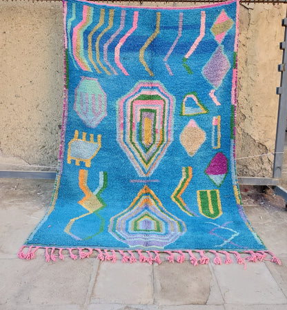 ZAWGHA | Boujaad Rug | 100% wool handmade in Morocco - OunizZ